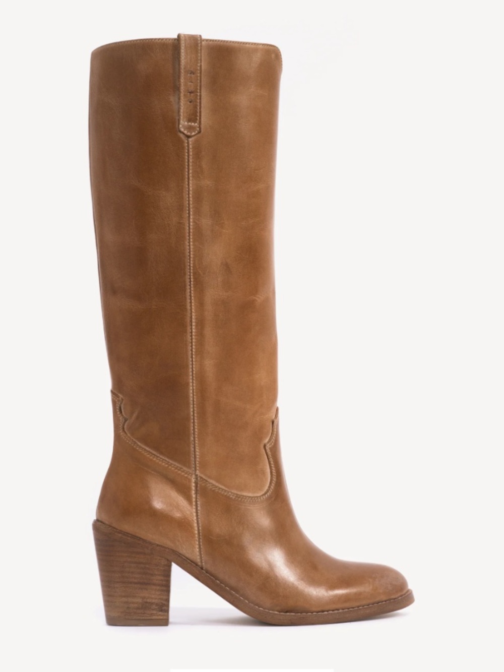 Janie Boot in Dark Tan Escovado Leather by Dico Copenhagen - Picture 5 of 15